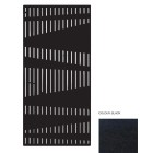 Acoustic Hanging Carved Panel 1200Wx2400Hmm Design 13 Black image