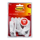 3M Command Hook 17001 Medium 1.3kg White Pack 6 image