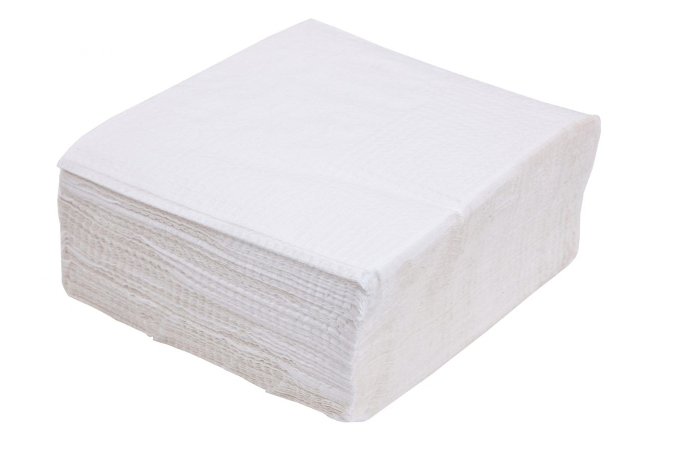 Napkins Luncheon 1Ply White Pack 200