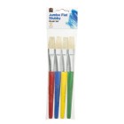 EC Paint Brushes Stubby Flat Pack 4 image