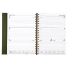 Earthcare Recycled 2025 Diary Week To View Wiro A4 image