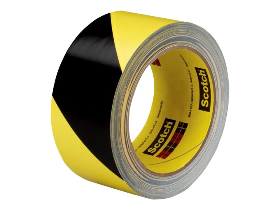 3M Tape Safety Stripe 5702 Yellow/black 50mm X 33m