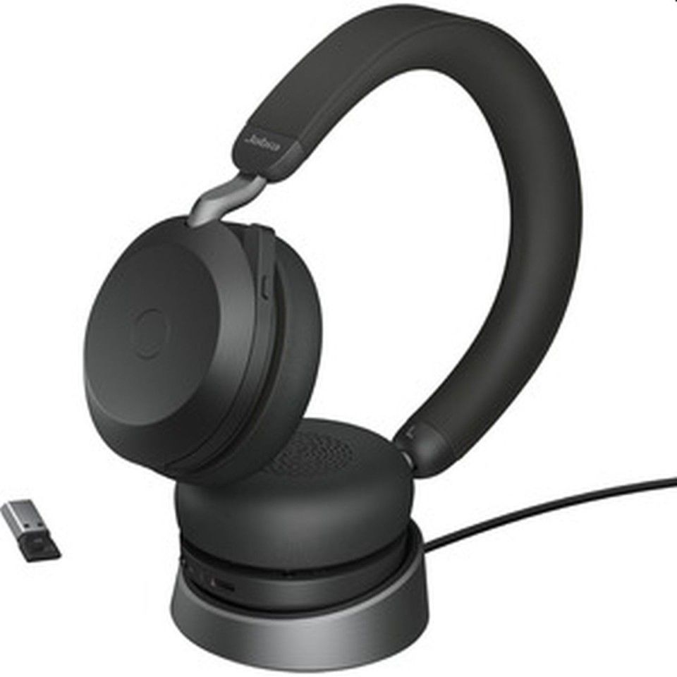 Jabra Evolve2 75 USB-A UC Headset With Stand