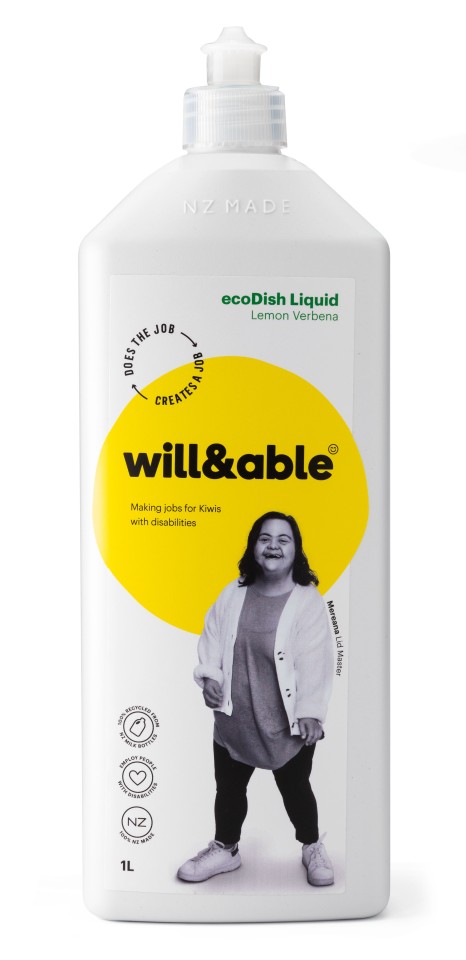 will&able ecoDish Liquid - 1 Litre
