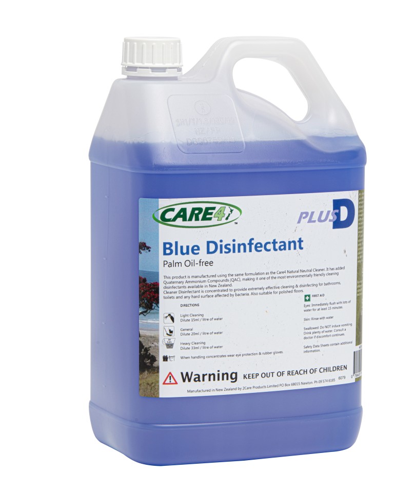 Care4 Plus D Blue Disinfectant 5l