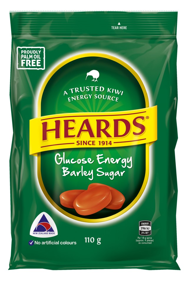 Heards Barley Sugar Pack 110g