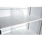 Proceed Tambour Shelf Divider Polycarb Clear image
