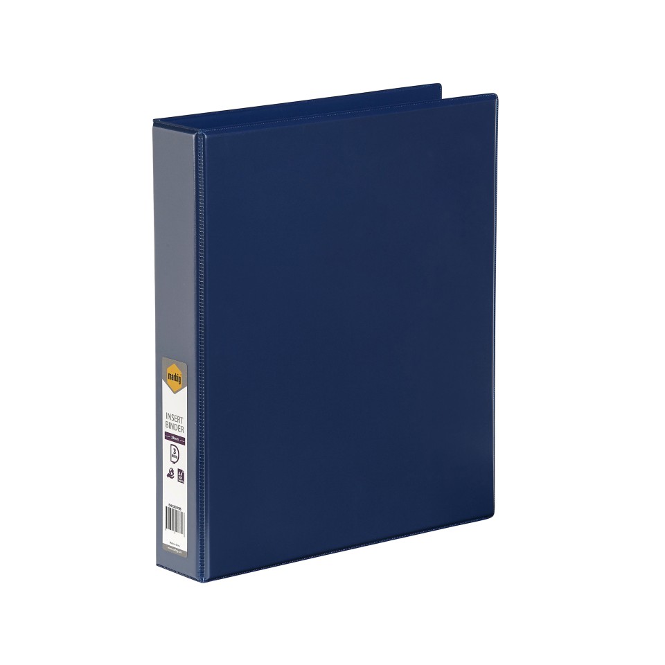 Binder Enviro Insert Marbig A4 3/38/D Blue