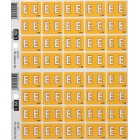 Filecorp C-Ezi Lateral File Labels Alpha Letter E 24mm Sheet 40