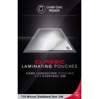 GBC Laminating Pouches Gloss 54x86mm 175 Micron Pack 100 image