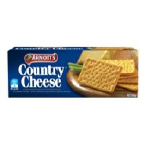 Arnotts 250G Country Cheese Crackers