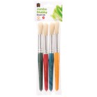 Ec Paint Brush Stubby Round Pack 4 image