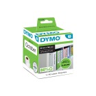 Dymo LabelWriter Lever Arch Spine Labels 59mmx190mm Roll 110 image