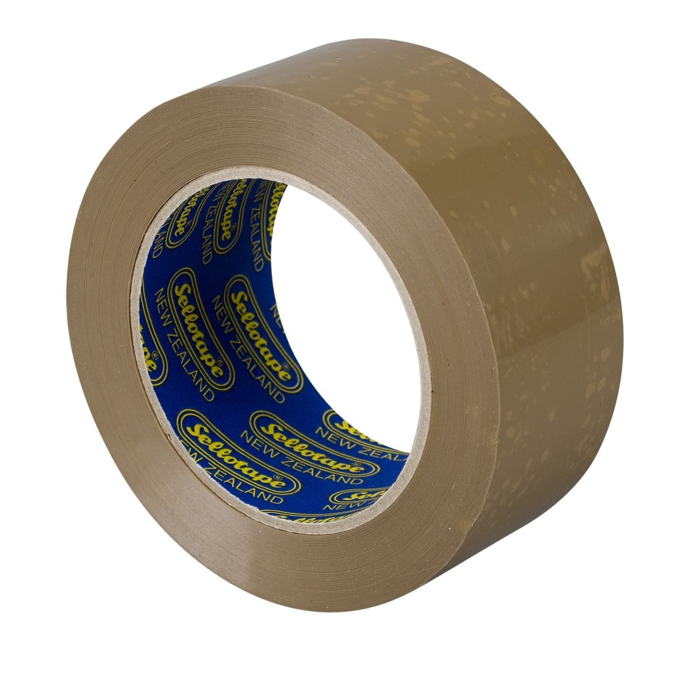 Sellotape 1553 Vinyl Brown 48mmx100m