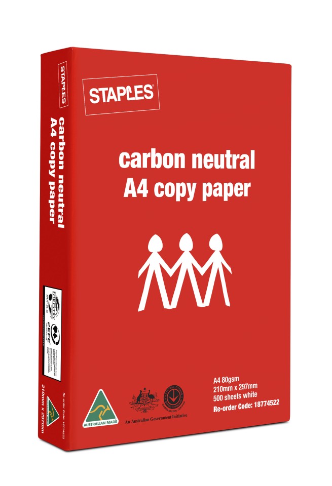 NXP A4 Carbon Neutral Copy Paper 80gsm White Box 5 Reams