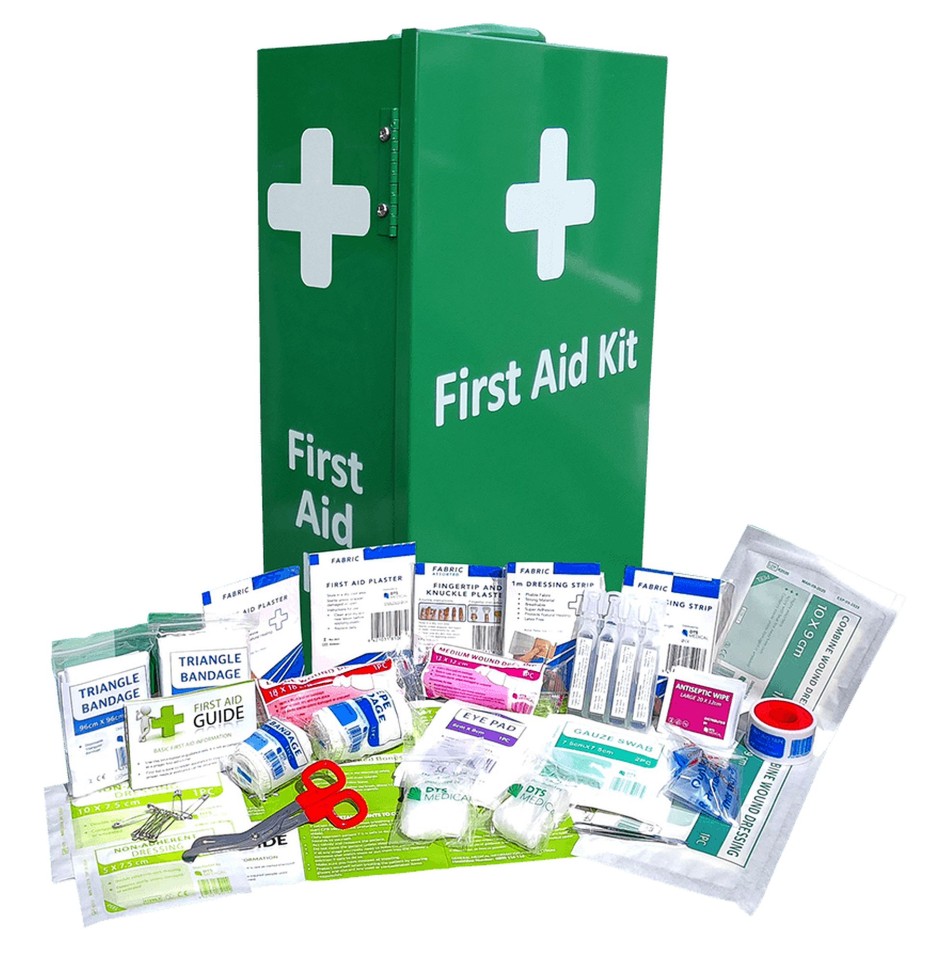 DTS Large Wall Mountable Workplace First Aid Kit 1-50 person