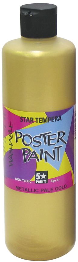 5 Star Tempera Metallic Paint 500mL