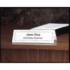 Deflecto 150mm Desk Name And Place Card Holder image