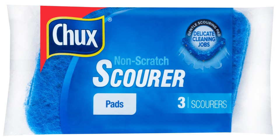 Chux Blue Non-Scratch Scourer Pad