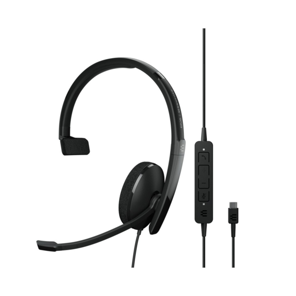 Epos Sennheiser Adapt 130 Usb-c Monaural Headset - Uc