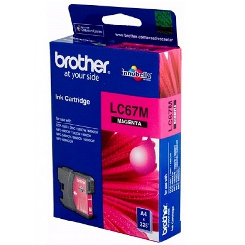 Brother Ink Cartridge LC67M Magenta