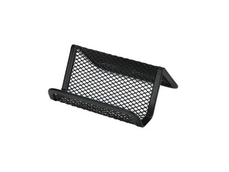 Esselte Business Card Holder Mesh Black