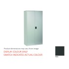Proceed Low Cupboard 2 Adjustable Shelves 900Wx1000Hmm Black image