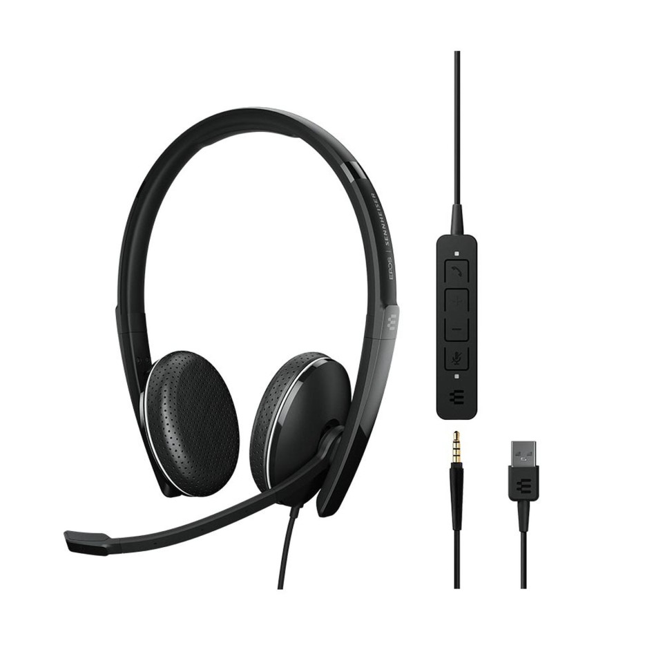 Epos Sennheiser Adapt 165 Usb Ii Stereo Headset Uc & 3.5mm