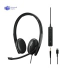 Epos Sennheiser Adapt 165t Usb-c Ii Stereo Headset - Ms Teams & 3.5mm image