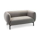 Mello Lounge 2 Seater Light Grey Fabric image