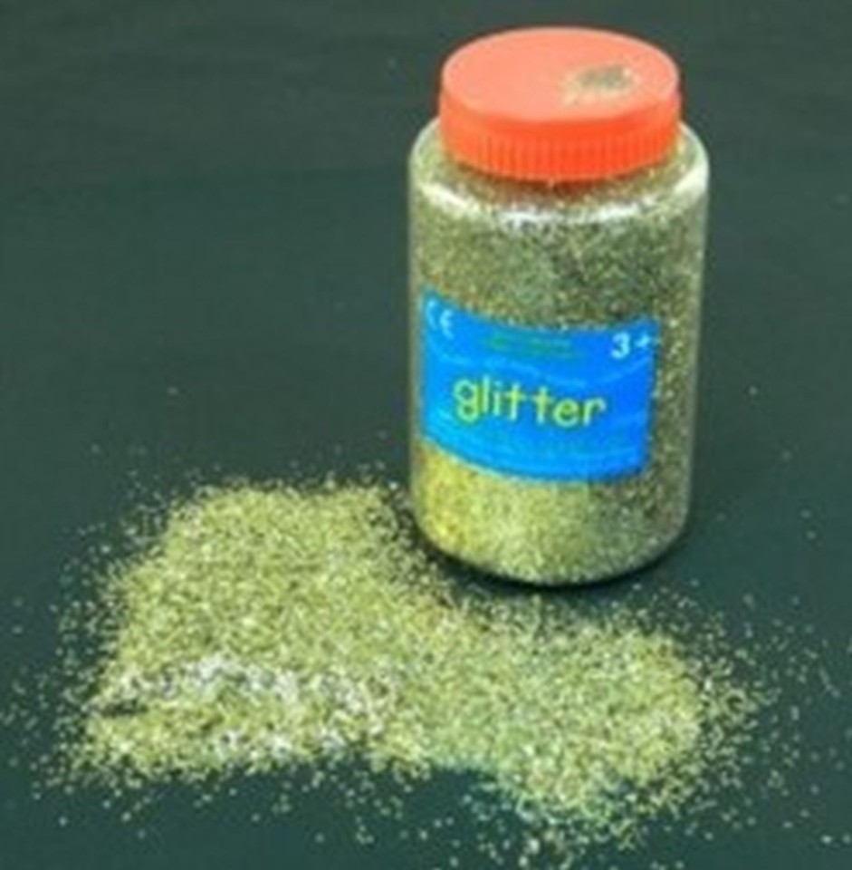 Giant Glitter Gold 250g Jar