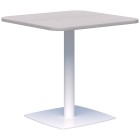 Classic Square Table 800 x 800 White Base image