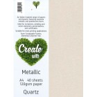 Metallic Paper 120gsm Quartz A4 Pack 40 image