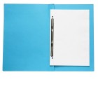 FM File Spring Foolscap Blue Narrow Coloured Manilla Card image