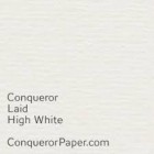Conqueror Laid Colour Paper 100gsm A4 Hi White Pack 500 image