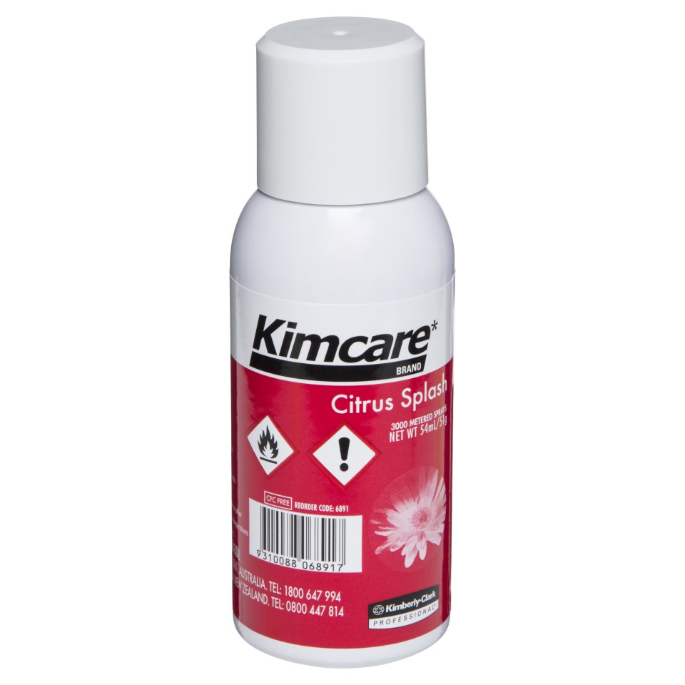 Kimcare Odour Control Cartridge Refill Citrus Splash 54ml 6891