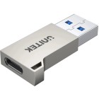Unitek Usb-a Male To Usb-c Female Ultra-tiny Adaptor With Easy Grip Design image
