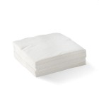 BioPak Embossed Cocktail Napkins 2 Ply White Pack of 250 image