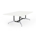 Eiffel Conference Table 2400 X 1200 White Top image