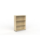 Cubit QK Bookcase 1900Wx1200Hmm Atlantic Oak image