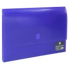 Document Wallet Polypropylene Foolscap Translucent Purple image