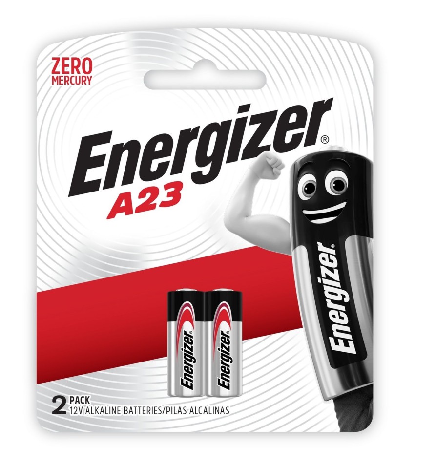 Energizer A23 Battery Miniature Alkaline 12V Pack 2