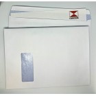 Candida Wallet Window Envelope Self-Seal C4 White Box 250 image
