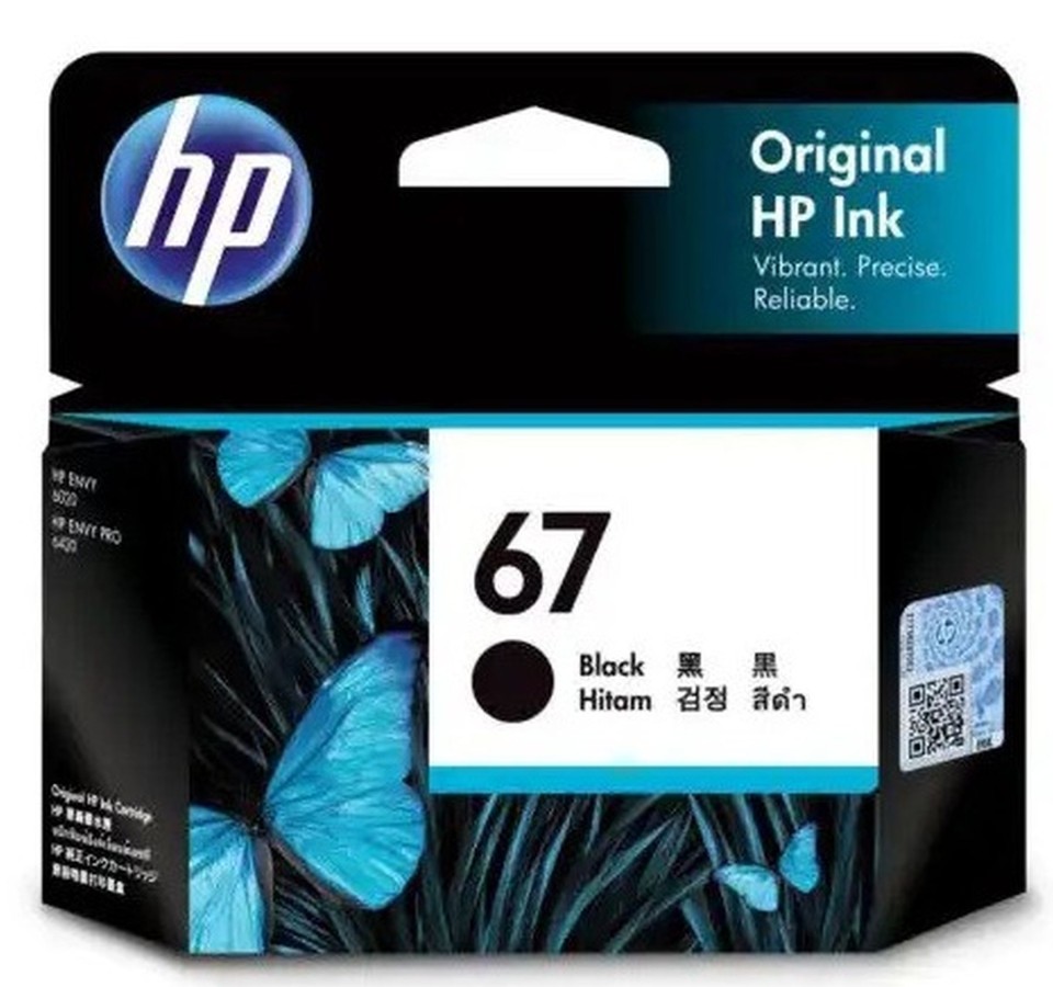 HP 67 Black Original Ink Cartridge