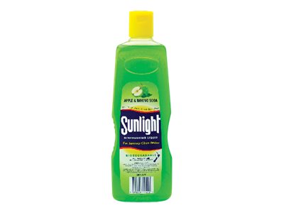 Sunlight Dishwashing Liquid Apple & Baking Soda 500ml