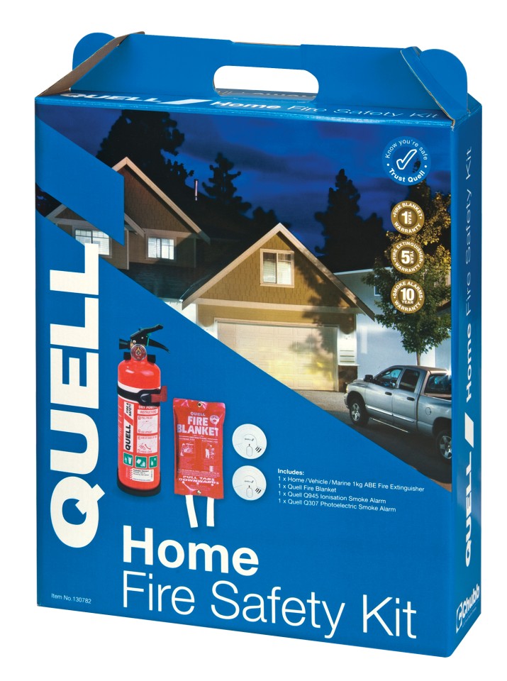 Quell Home Fire Safety Kit Large