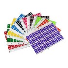 Codafile Lateral File Labels Numeric Miniset 0-9 25mm Pack 10 Sheets image