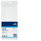 Croxley Envelope Seal Easi DLE 114x225mm White Pack 20 image