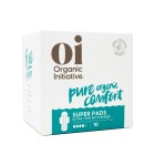 Oi Organic Pads Ultra Thin Wings Super Pack Of 10 Box Of 12 image