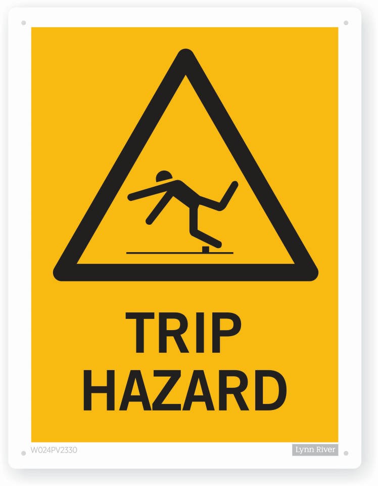 Trip Hazard-PVC 300x450